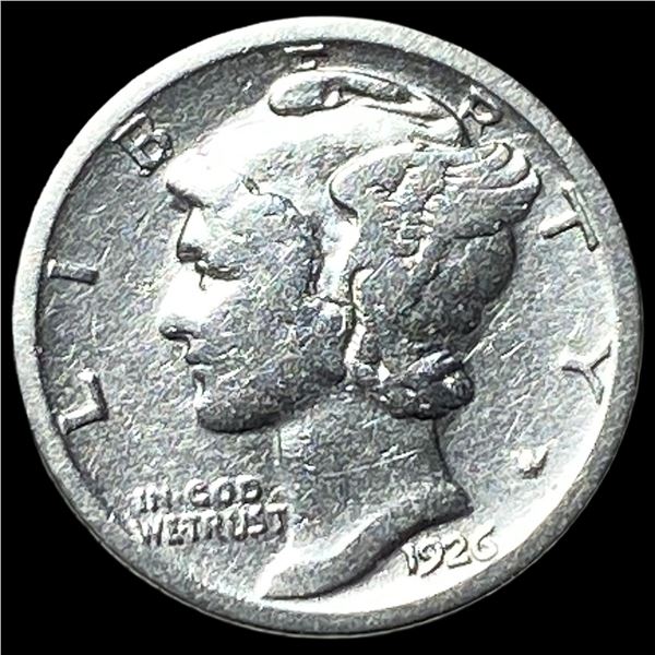 1926-S Silver Mercury Dime LIGHTLY CIRCULATED