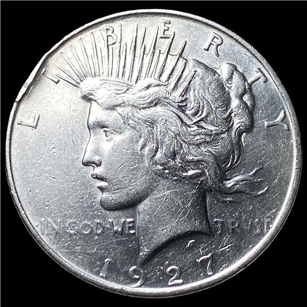 1927-D Silver Peace Dollar CLOSELY  UNCIRCULATED