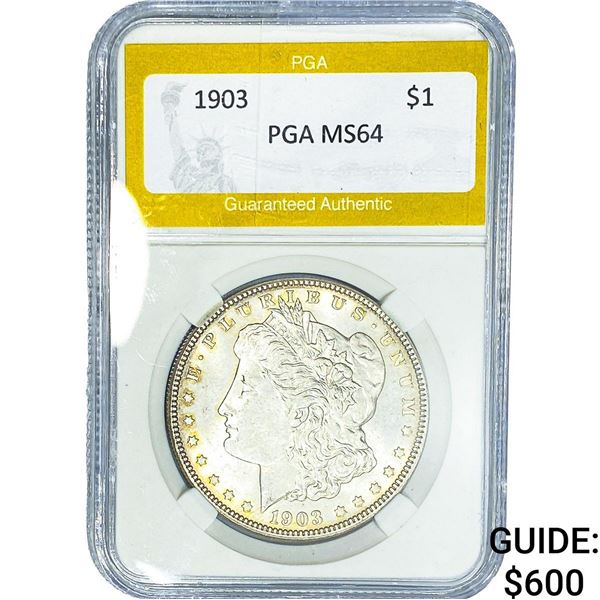 1903 Morgan Silver Dollar PGA MS64