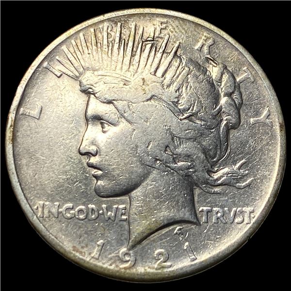 1921 Silver Peace Dollar LIGHTLY CIRCULATED