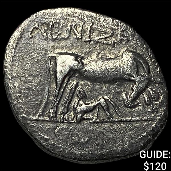 Illyria 260-167/98 BC Silver Drachm NEARLY  UNCIRCULATED