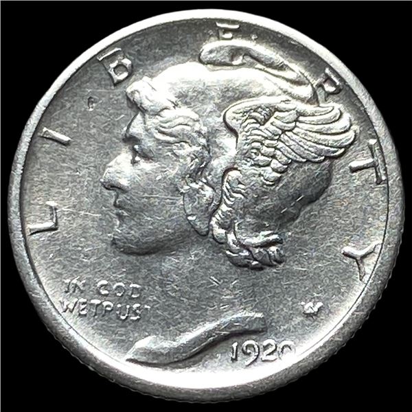 1920-S Silver Mercury Dime UNCIRCULATED