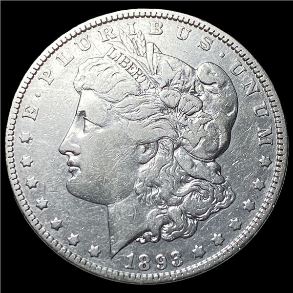 1893 Morgan Silver Dollar LIGHTLY CIRCULATED