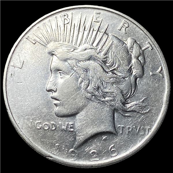 1926-D Peace Silver Dollar NEARLY  UNCIRCULATED