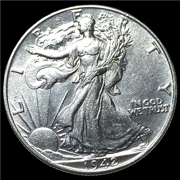 1942 Silver Walking Liberty Half Dollar  UNCIRCULATED