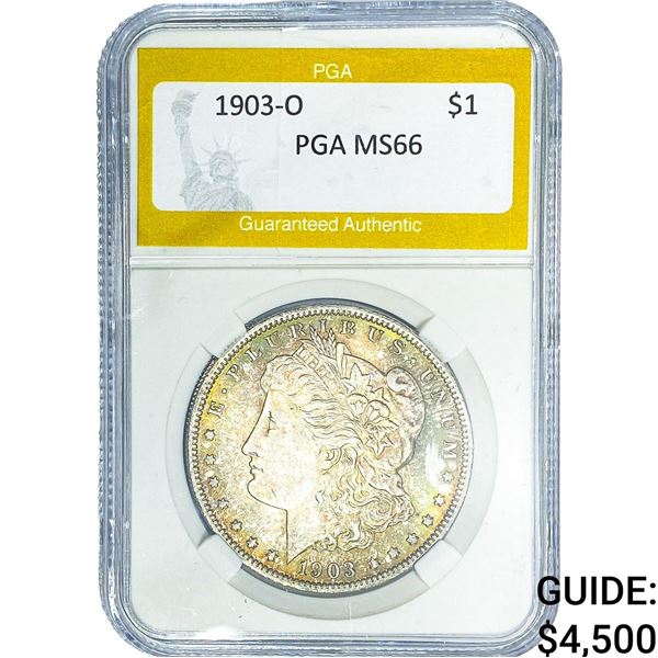 1903-O Morgan Silver Dollar PGA MS66