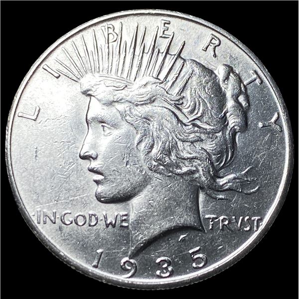 1935-S Silver Peace Dollar UNCIRCULATED