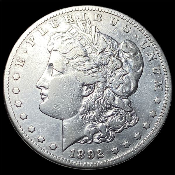 1892-CC Silver Morgan Dollar NEARLY  UNCIRCULATED
