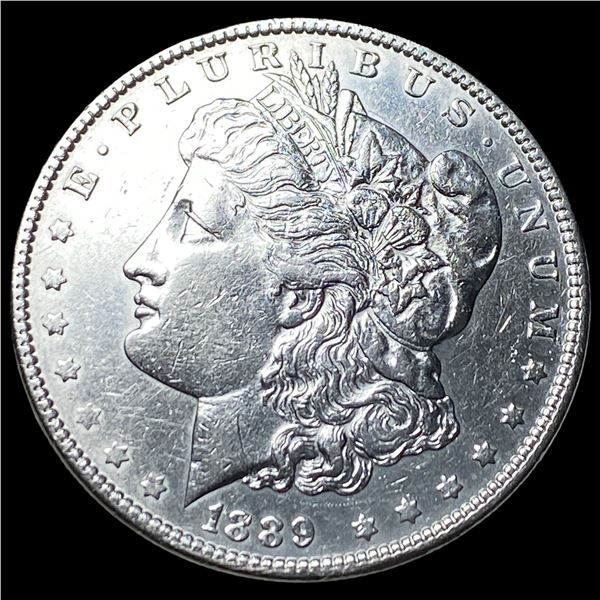 1889 Silver Morgan Dollar CLOSELY  UNCIRCULATED