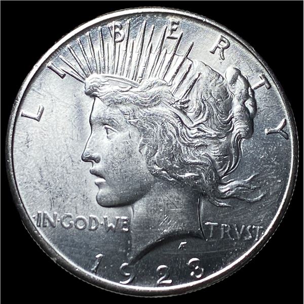 1923-S Peace Silver Dollar CHOICE BU