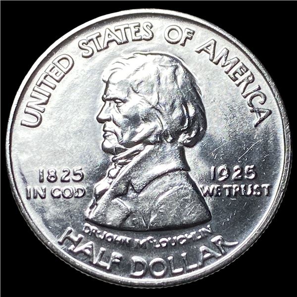 1925 Silver Fort Vancouver Half Dollar  UNCIRCULATED