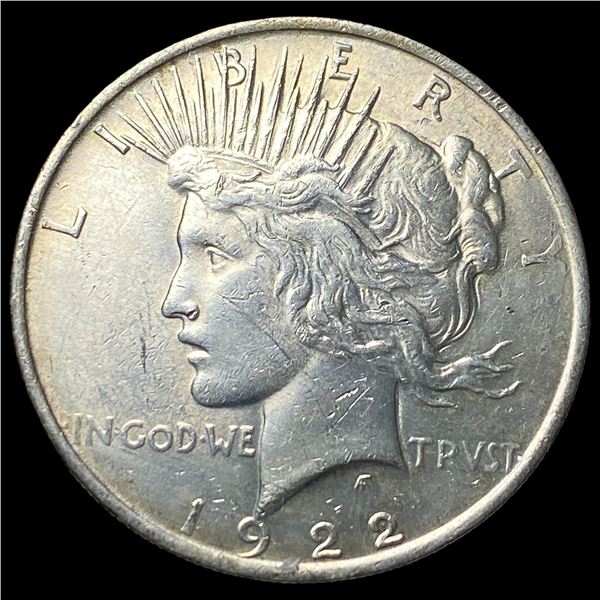 1922 Silver Peace Dollar CLOSELY UNCIRCULATED