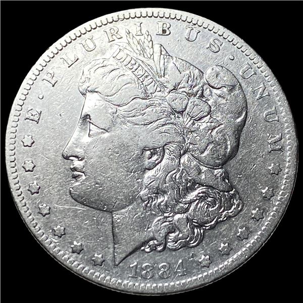 1884-S Silver Morgan Dollar LIGHTLY  CIRCULATED