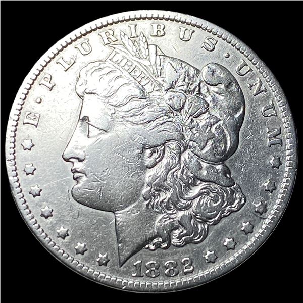 1882-CC Silver Morgan Dollar NEARLY  UNCIRCULATED