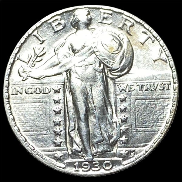 1930 Standing Liberty Silver Quarter CLOSELY  UNCIRCULATED