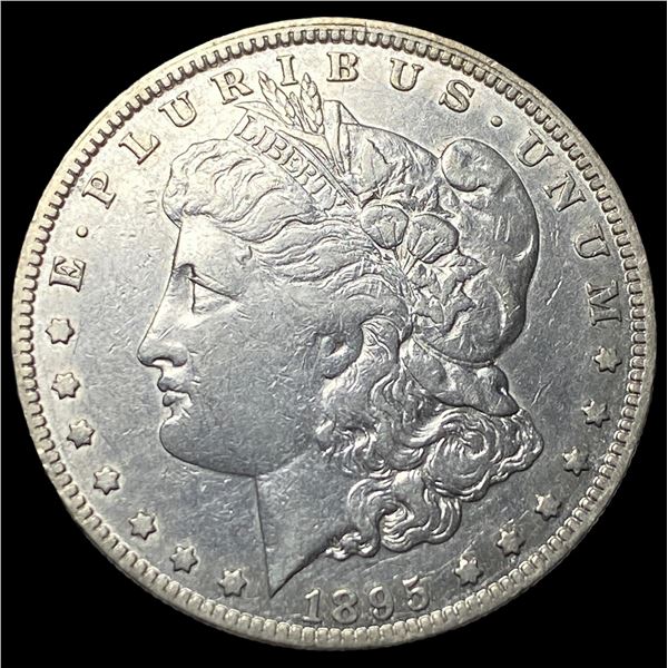 1895-O Silver Morgan Dollar NEARLY  UNCIRCULATED