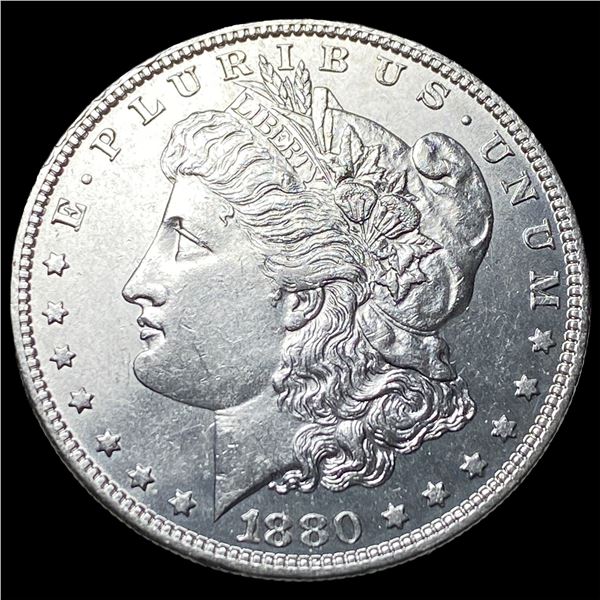 1880-O Micro O Morgan Silver Dollar  UNCIRCULATED