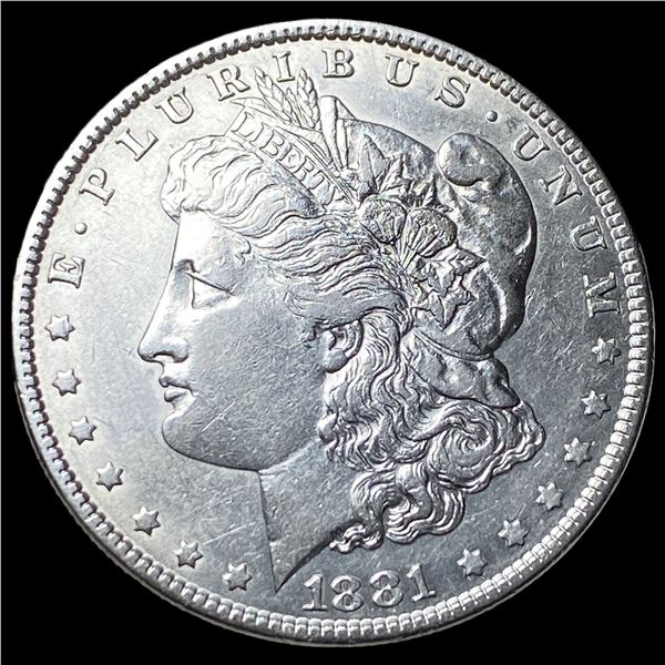 1881 Silver Morgan Dollar CLOSELY  UNCIRCULATED