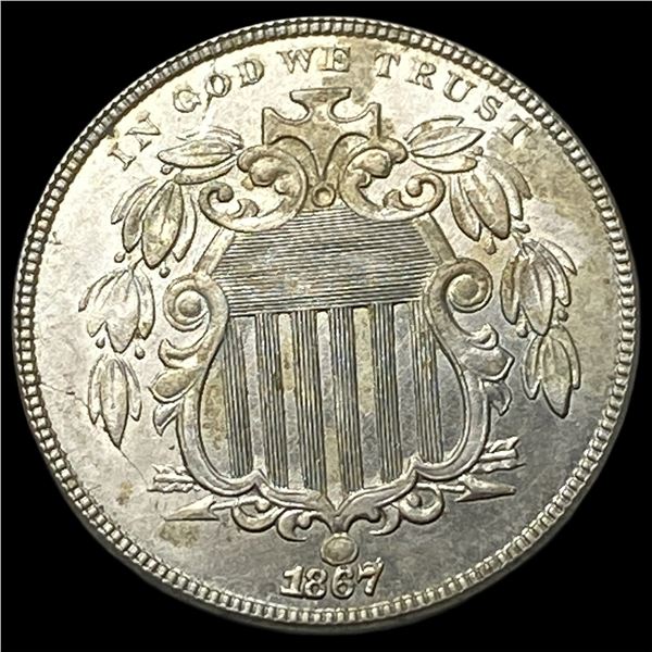 1867 Shield Nickel UNCIRCULATED