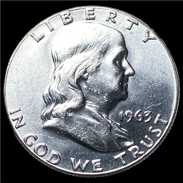 1963 Franklin Silver Half Dollar CHOICE BU