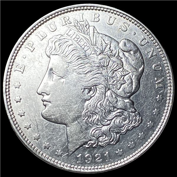 1921 Silver Morgan Dollar CLOSELY  UNCIRCULATED