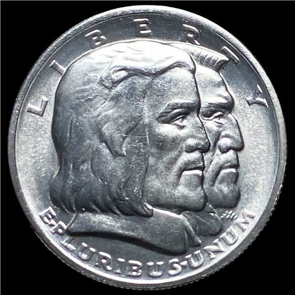 1936 Silver Long Island Half Dollar CHOICE BU