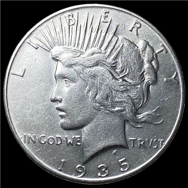 1935 Peace Silver Dollar CLOSELY UNCIRCULATED