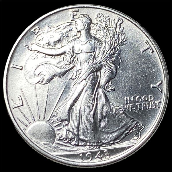 1943 Walking Liberty Half Dollar UNCIRCULATED
