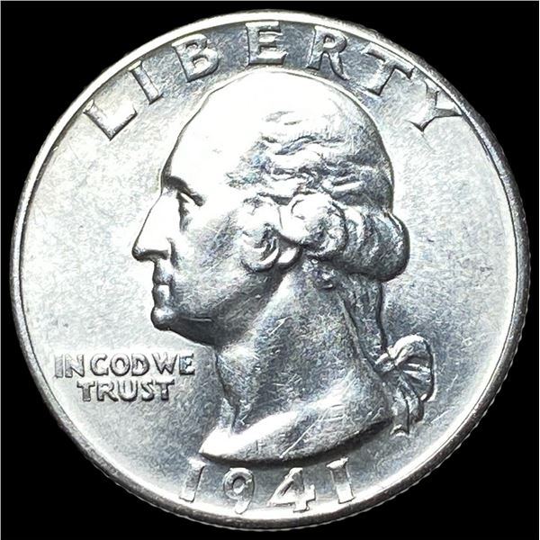1941-D Silver Washington Quarter UNCIRCULATED
