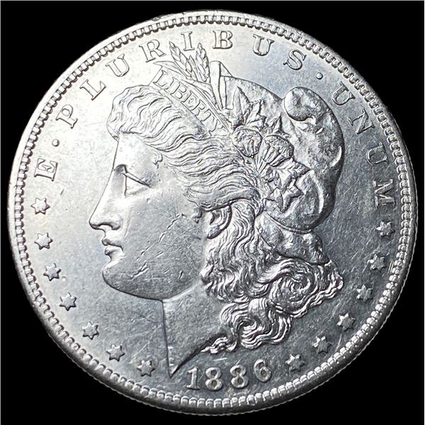 1886-S Morgan Silver Dollar CLOSELY  UNCIRCULATED