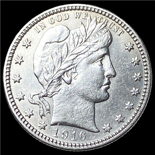 1916-D Silver Barber Quarter UNCIRCULATED