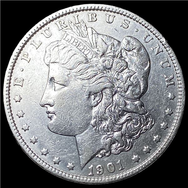 1901 Morgan Silver Dollar NEARLY UNCIRCULATED