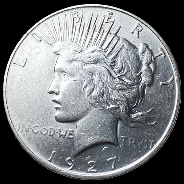 1927-D Silver Peace Dollar CLOSELY  UNCIRCULATED