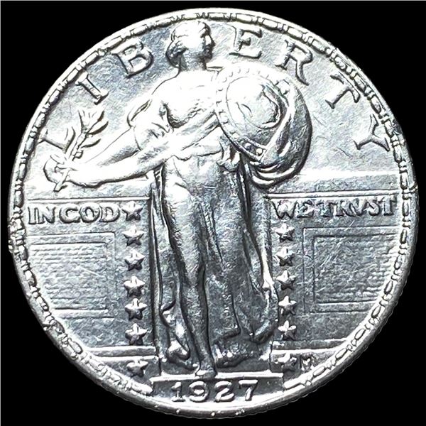 1927 Standing Liberty Silver Quarter CLOSELY  UNCIRCULATED