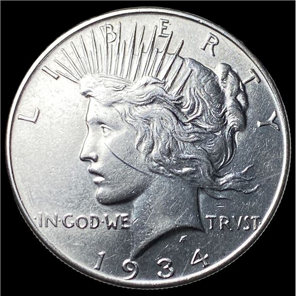 1934 Silver Peace Dollar UNCIRCULATED