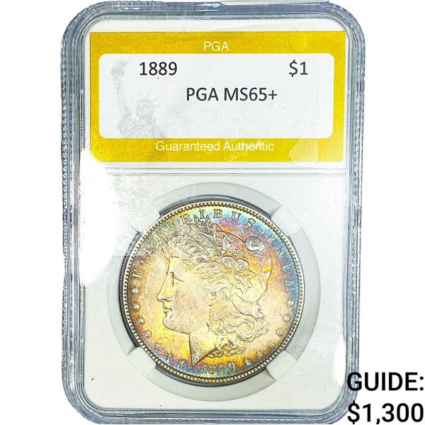 1889 Morgan Silver Dollar PGA MS65+