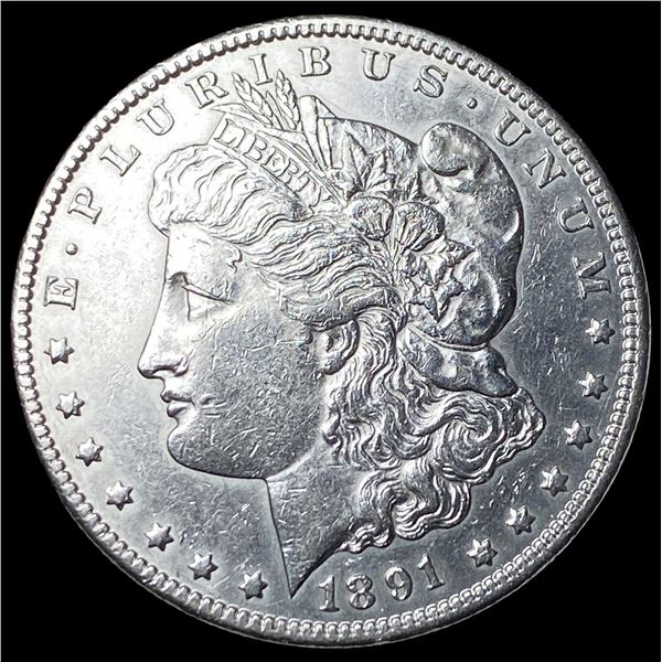 1891-CC Silver Morgan Dollar CLOSELY  UNCIRCULATED