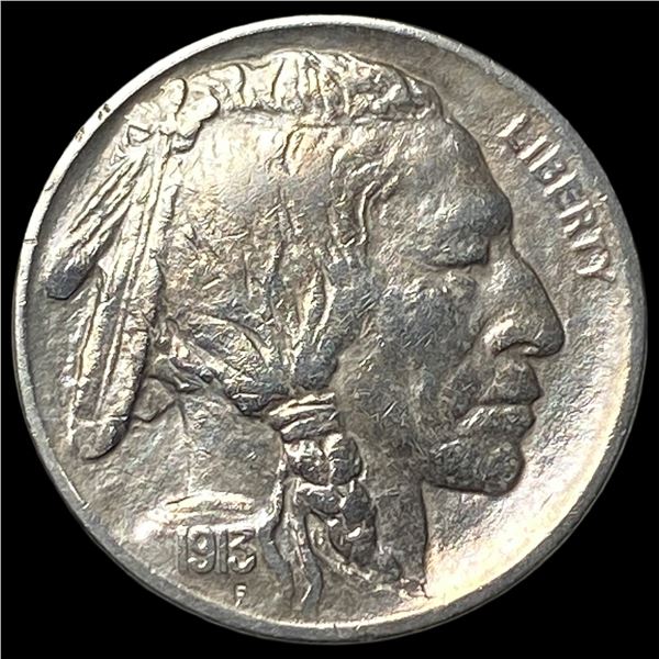 1913 Buffalo Nickel Type 1 CLOSELY UNCIRCULATED