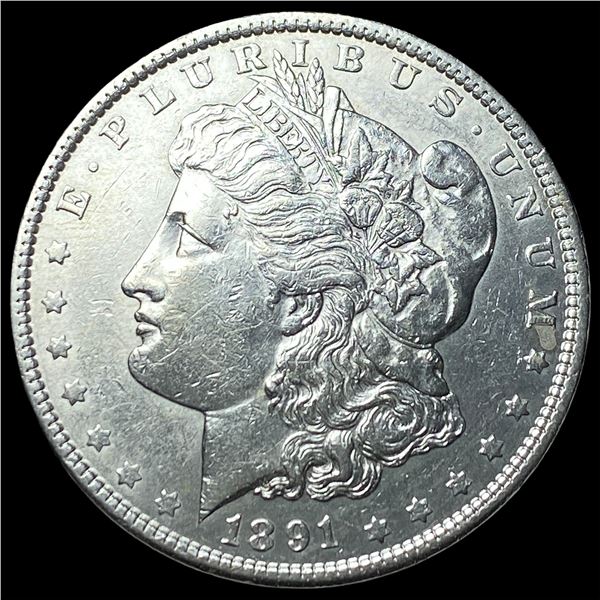 1891 Morgan Silver Dollar UNCIRCULATED