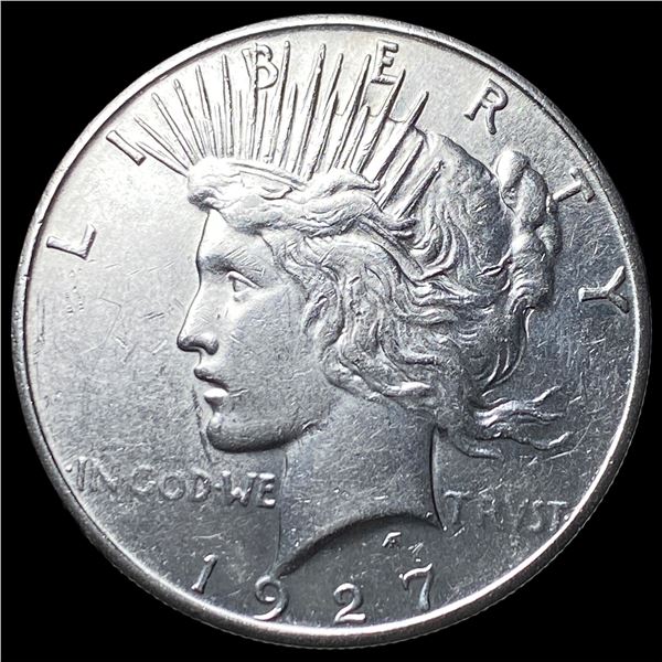 1927-S Silver Peace Dollar CLOSELY  UNCIRCULATED