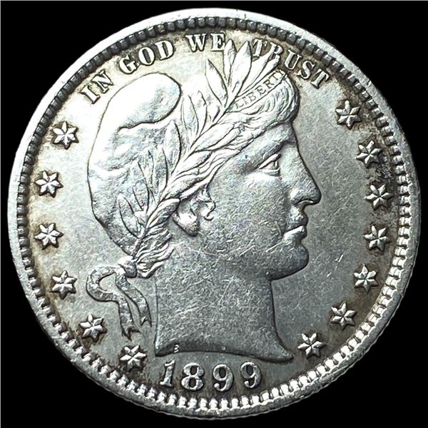 1899 Silver Barber Quarter UNCIRCULATED