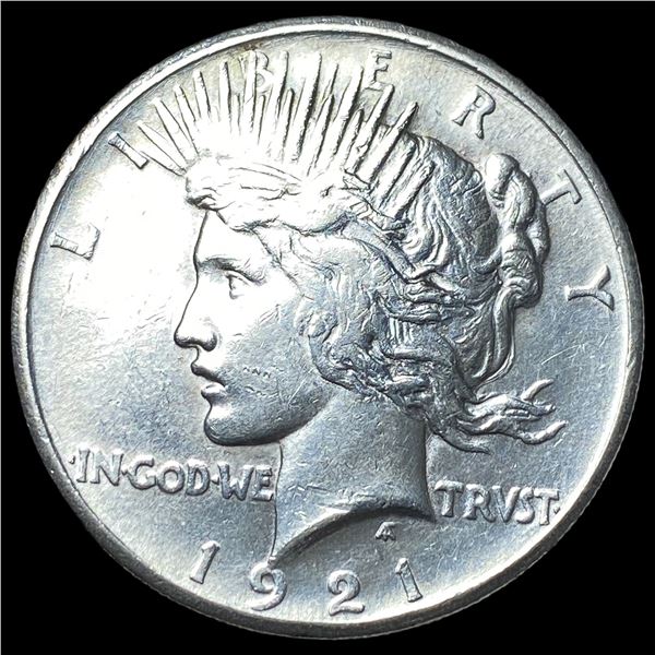 1921 Silver Peace Dollar CLOSELY UNCIRCULATED