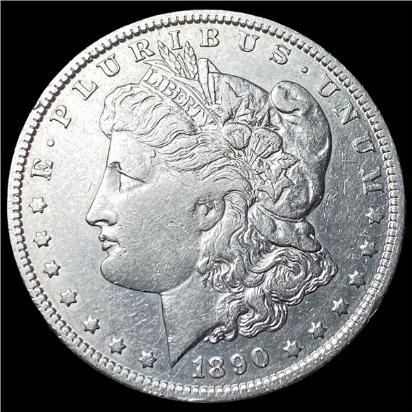 1890-O Silver Morgan Dollar NEARLY  UNCIRCULATED