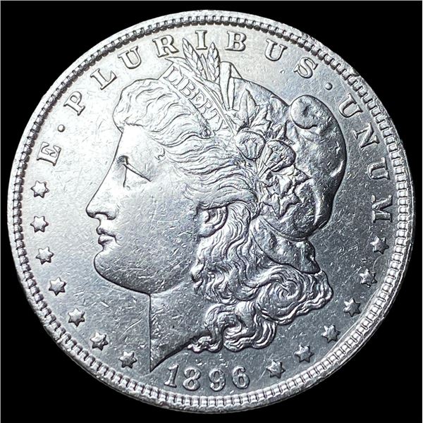 1896 Silver Morgan Dollar CLOSELY  UNCIRCULATED