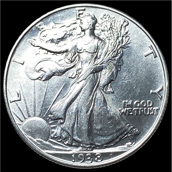 1938 Silver Walking Liberty Half Dollar  UNCIRCULATED