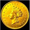 Image 1 : 1854 Gold $1 Indian Princess Type 2 HIGH  GRADE