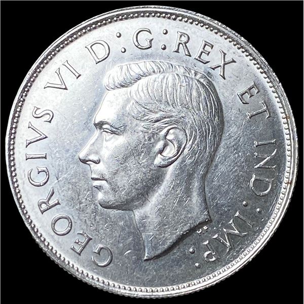 1940 Canada Silver 50 Cents UNCIRCULATED