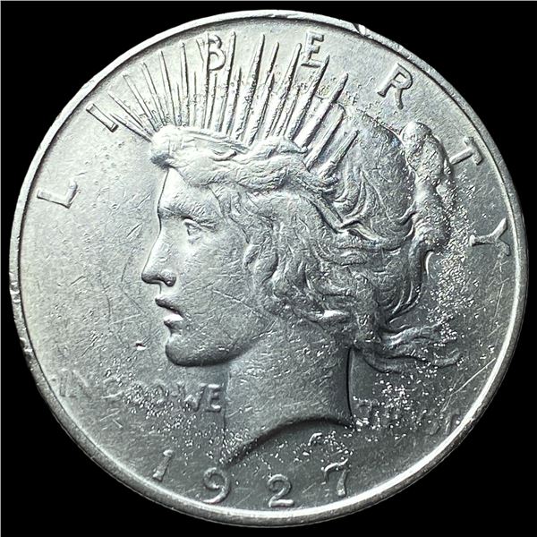 1927-D Silver Peace Dollar CLOSELY  UNCIRCULATED