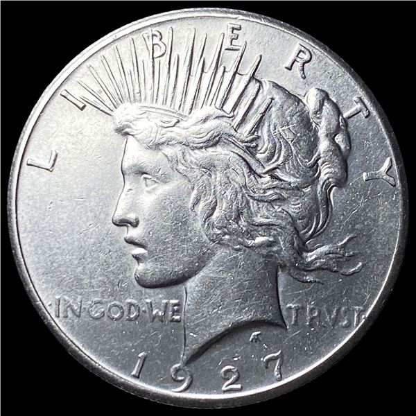 1927 Silver Peace Dollar CLOSELY UNCIRCULATED