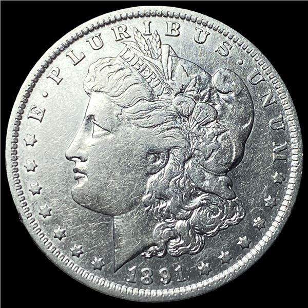 1891-O Silver Morgan Dollar NEARLY  UNCIRCULATED